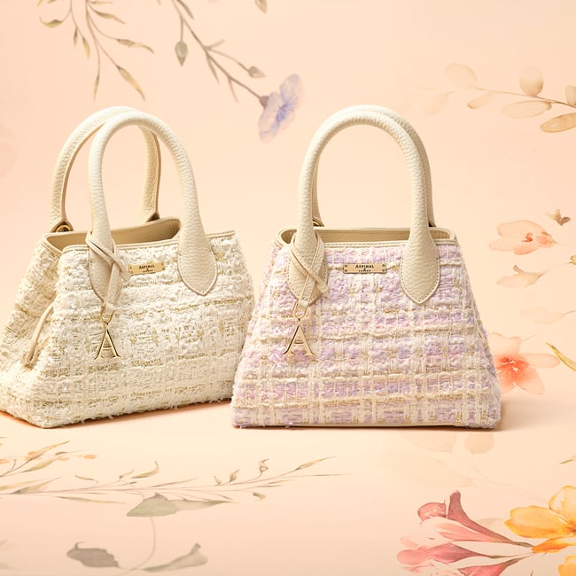 Paris Powder Lilac & Ivory Bouclé