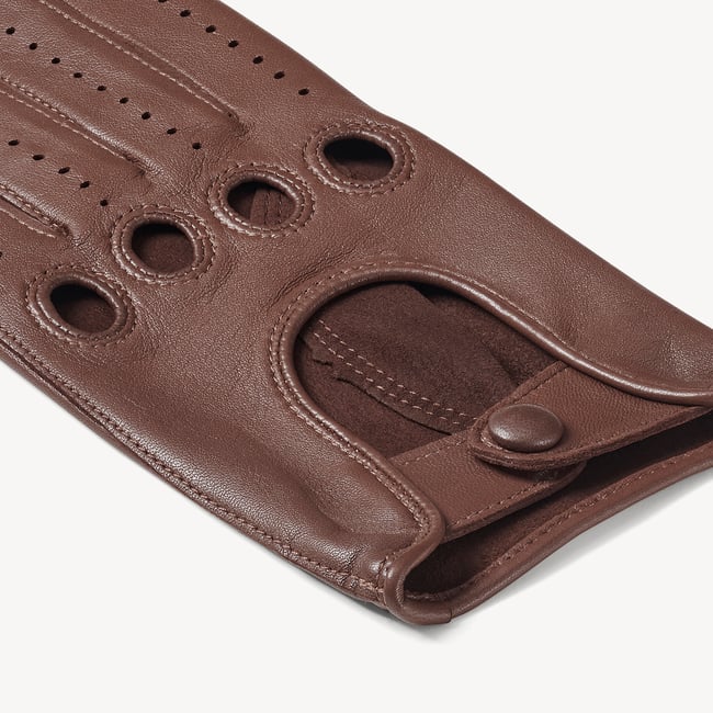 Women's Driving Gloves Saddle Tan Nappa