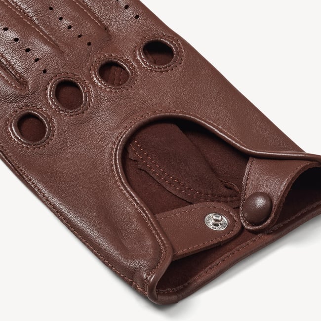 Women's Driving Gloves Saddle Tan Nappa