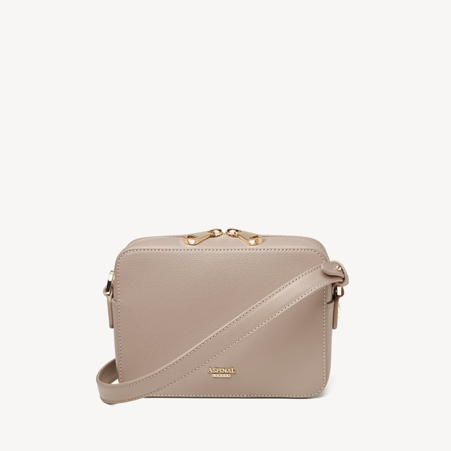 Camera Crossbody Moleskin Soft Saffiano