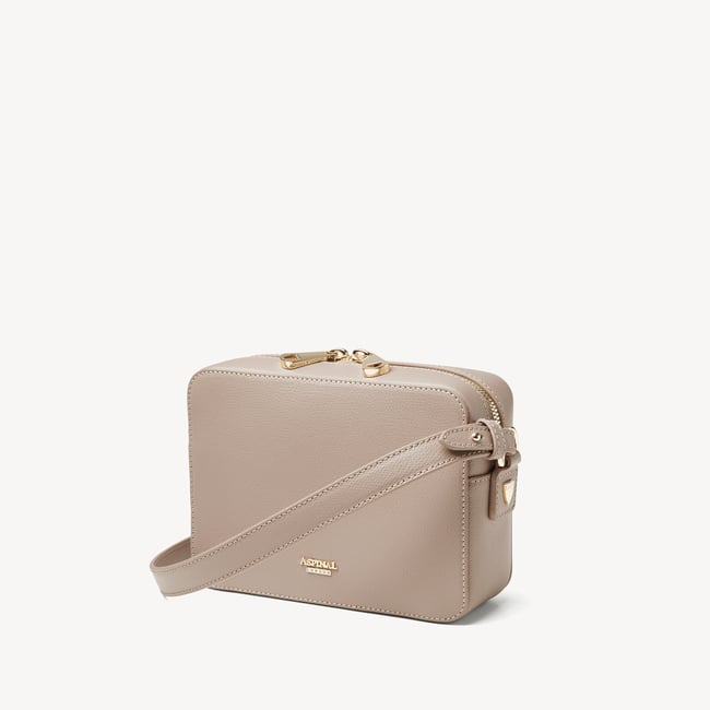 Camera Crossbody Moleskin Soft Saffiano