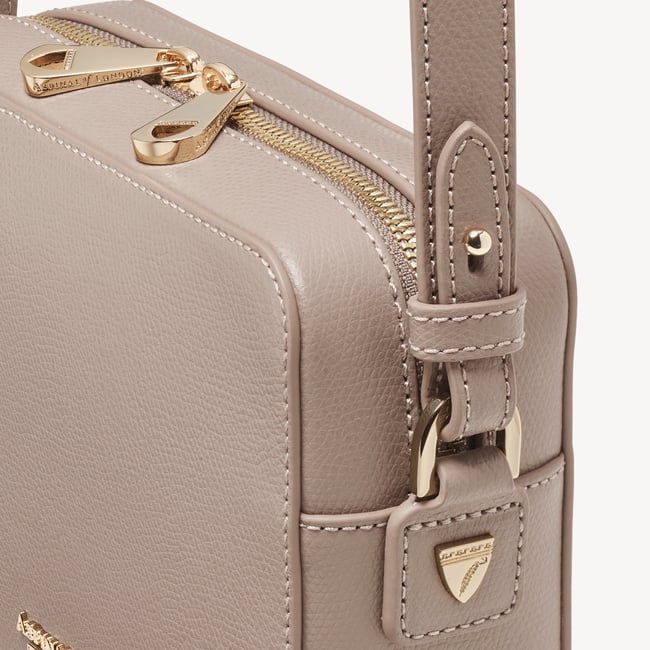 Camera Crossbody Moleskin Soft Saffiano