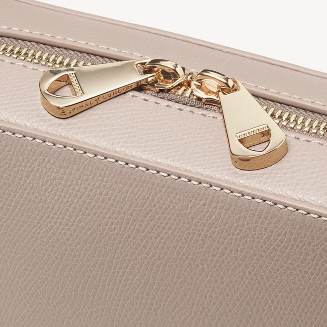 Camera Crossbody Moleskin Soft Saffiano