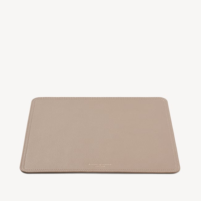 Travel Mouse Pad Moleskin Soft Saffiano