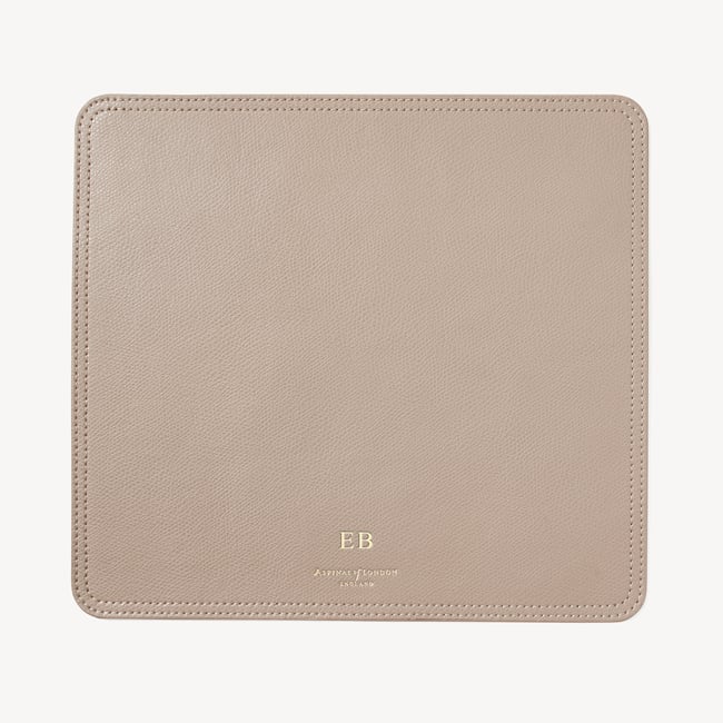 Travel Mouse Pad Moleskin Soft Saffiano