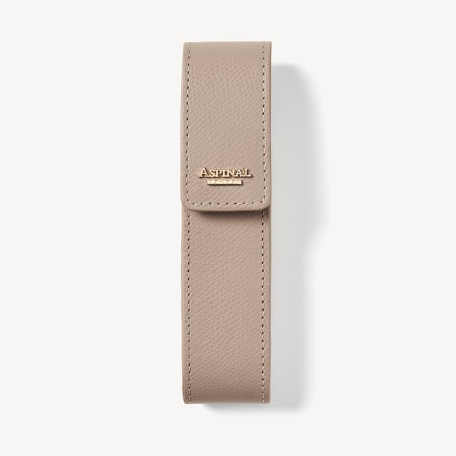 Duo Pen Case Moleskin Soft Saffiano
