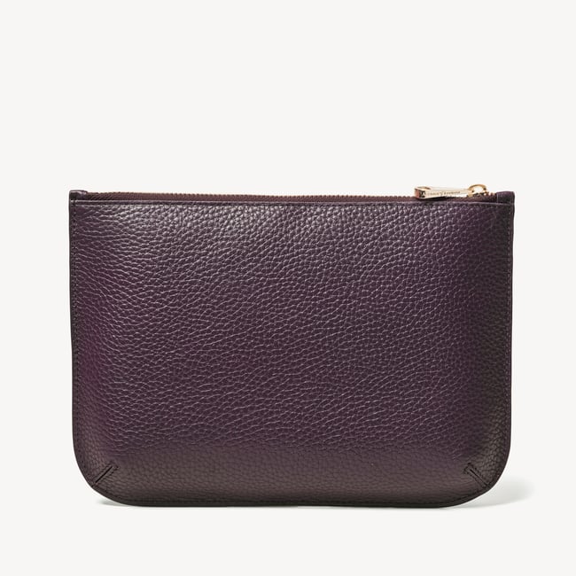 Large Ella Pouch Fig Pebble