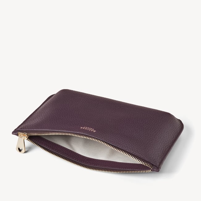 Large Ella Pouch Fig Pebble