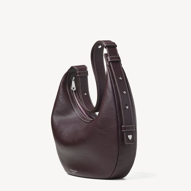 Soho Large Crescent Wine Milled Pebble