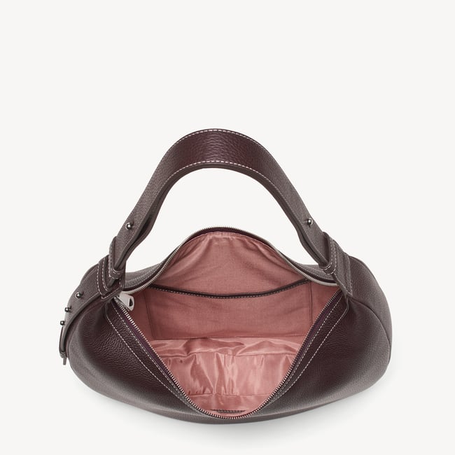 Soho Large Crescent Wine Milled Pebble