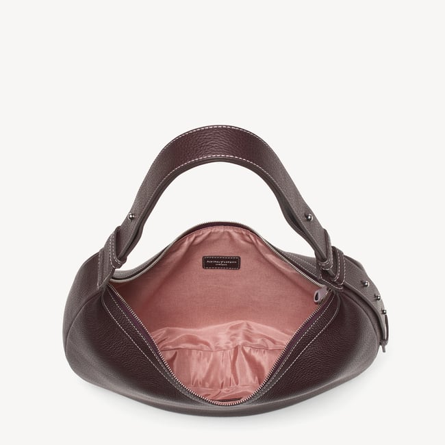 Soho Large Crescent Wine Milled Pebble