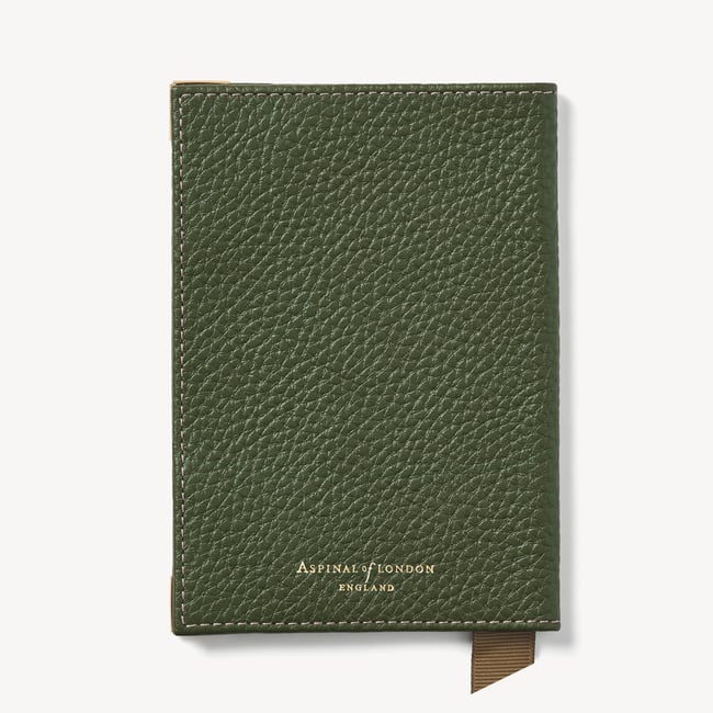 Passport Cover Racing Green Pebble
