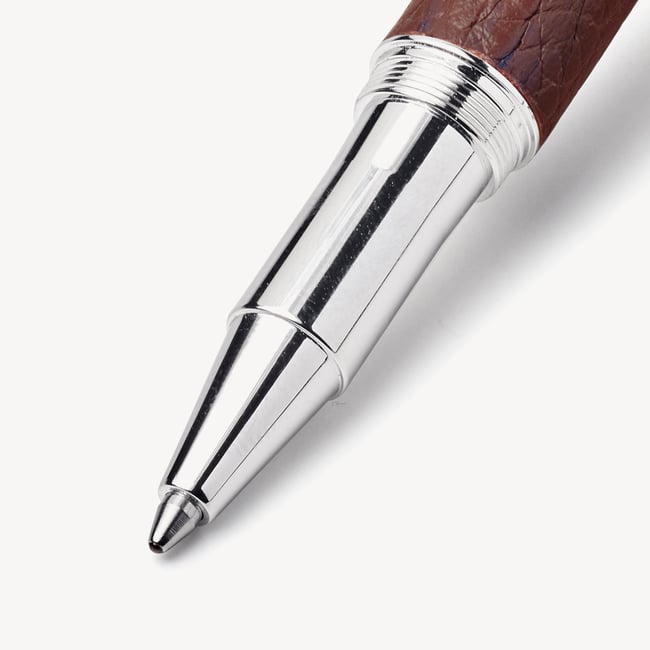A5 Refillable Journal & Pen Set Tobacco Pebble