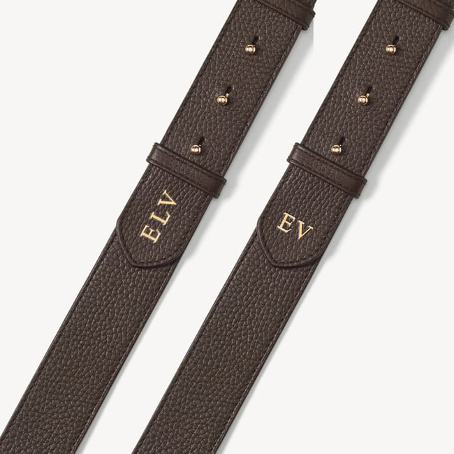 Ella Grande Crossbody Chocolate Pebble