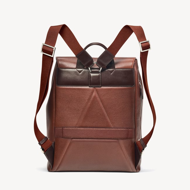 Reporter Backpack Tobacco Pebble