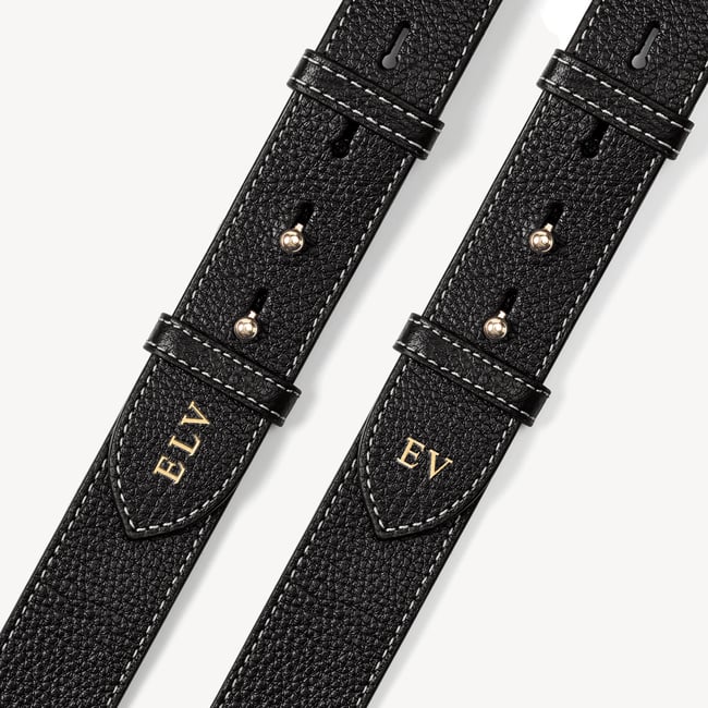 Hudson Bag Black Milled Pebble