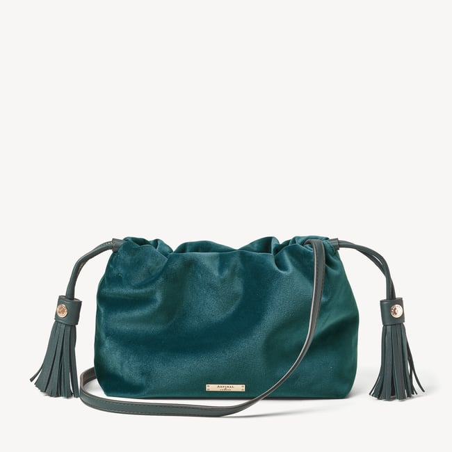 Amelia Peacock Blue Velvet