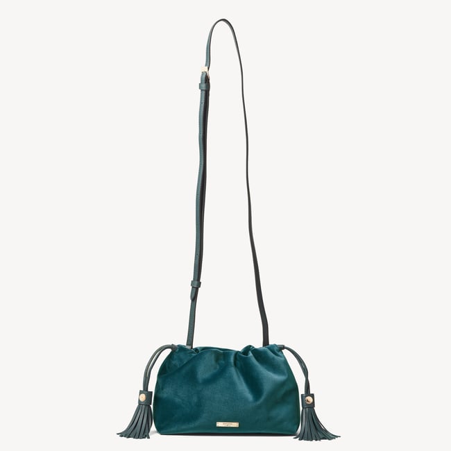 Amelia Peacock Blue Velvet