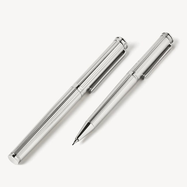 Regent Pen & Pencil Set Sterling Silver 925