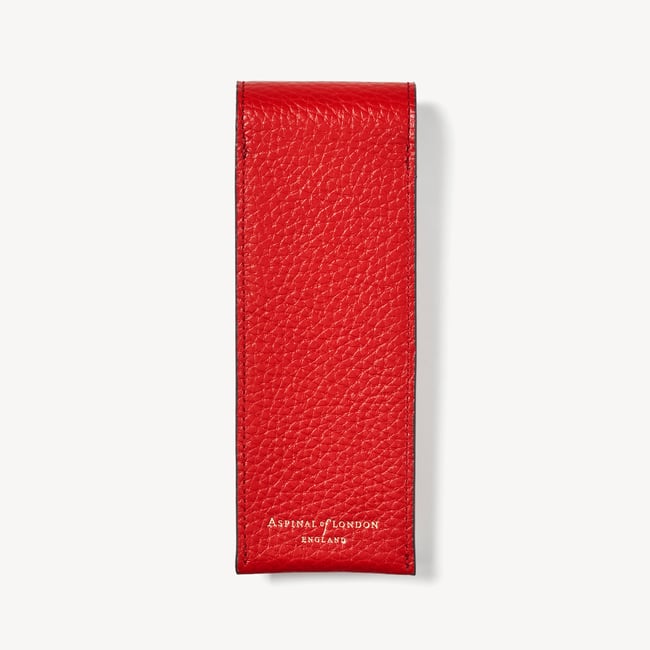 Pen Case Cardinal Red Pebble