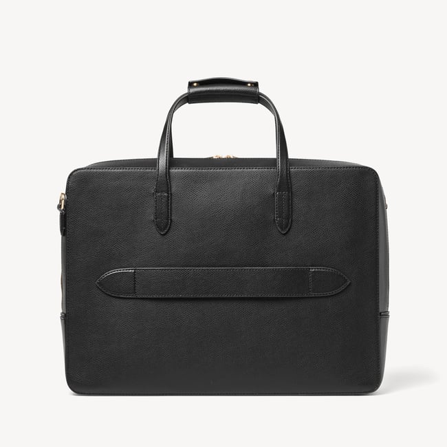 The Brook Street Black Soft Saffiano