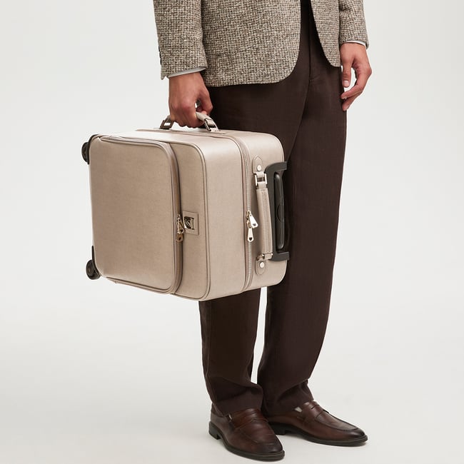 Connaught Cabin Case Moleskin Saffiano