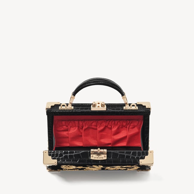 Trinket Box Black Velvet