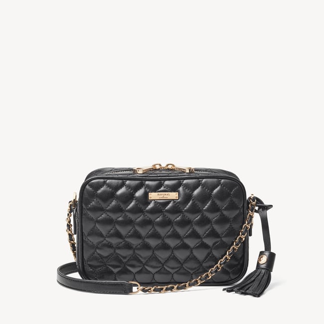 Alice Black Quilted Nappa