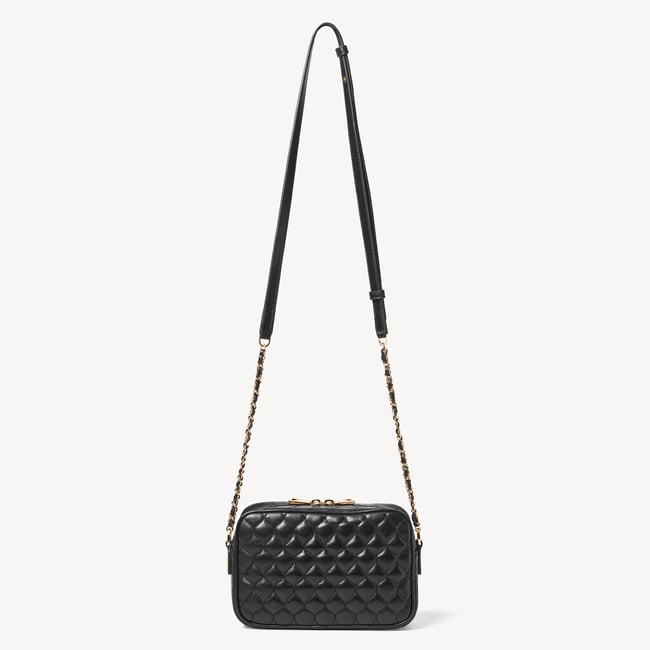 Alice Black Quilted Nappa