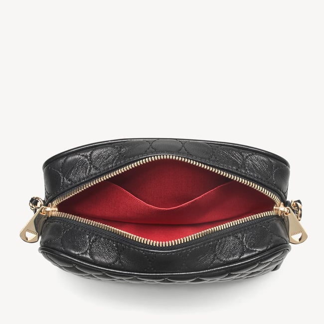 Alice Black Quilted Nappa