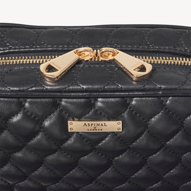 Alice Black Quilted Nappa
