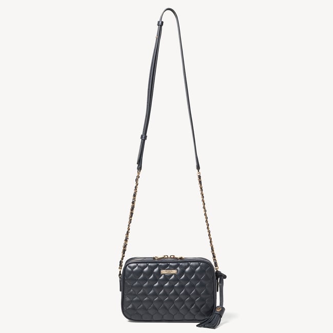 Alice Navy Quilted Nappa