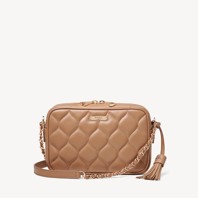 Alice Caramel Quilted Nappa