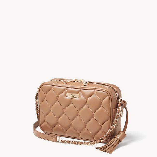 Alice Caramel Quilted Nappa