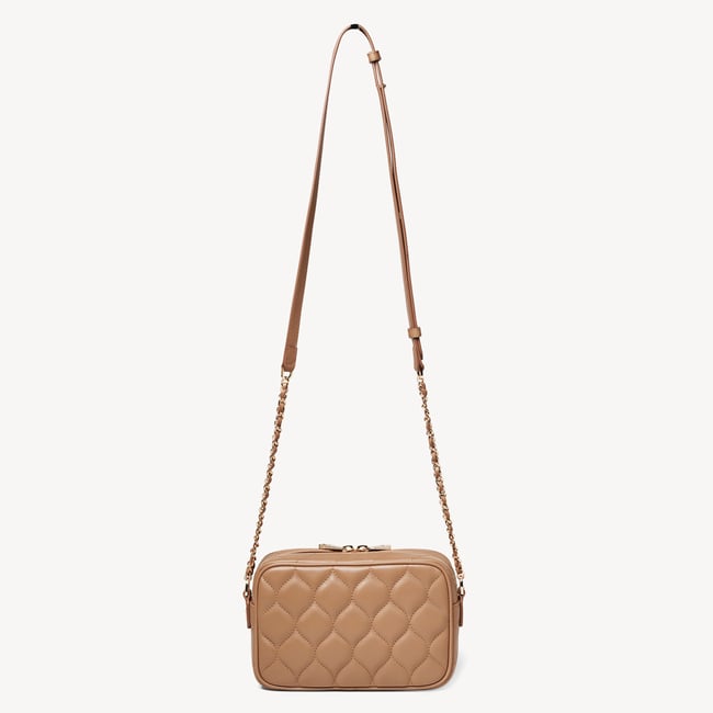 Alice Caramel Quilted Nappa