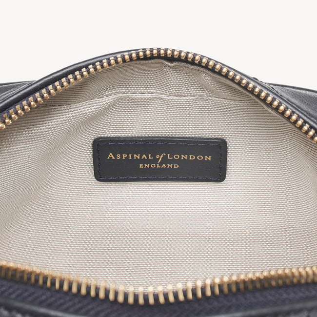 Alice Navy Quilted Nappa