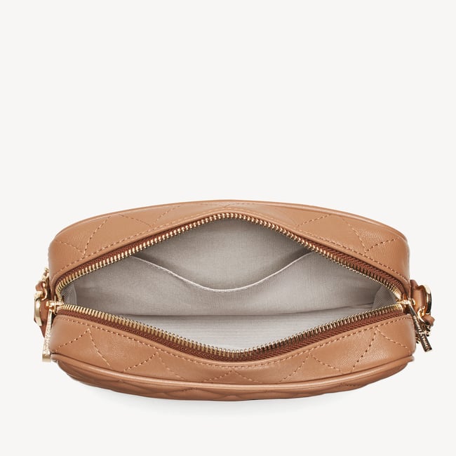 Alice Caramel Quilted Nappa