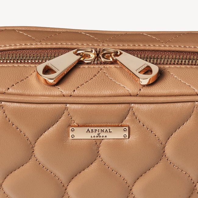 Alice Caramel Quilted Nappa