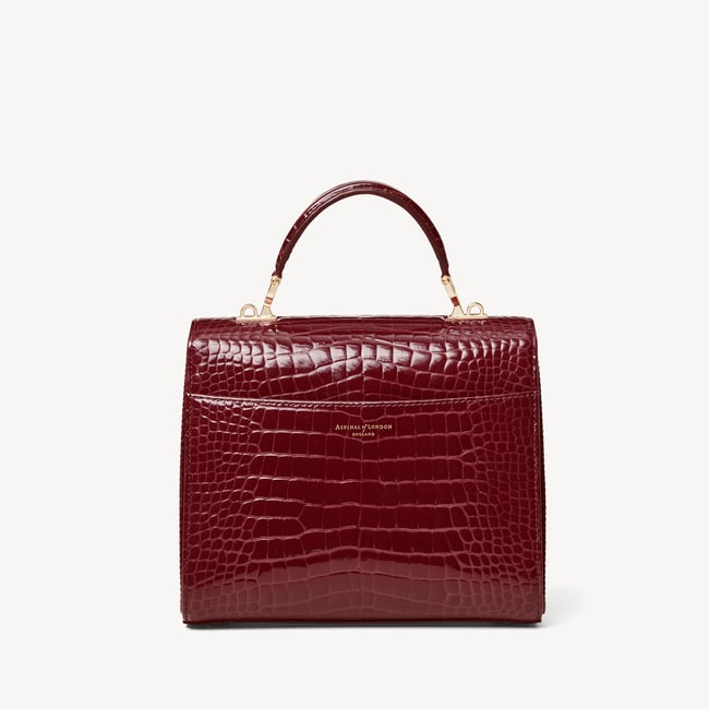 Mayfair® Merlot Patent Croc