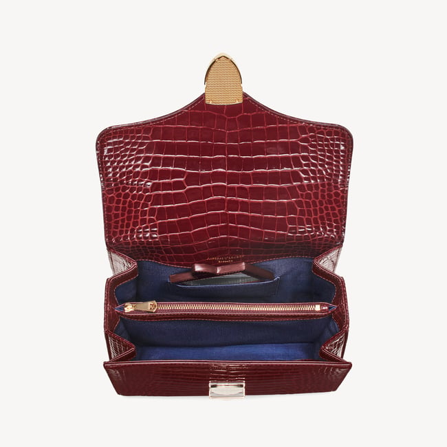 Mayfair® Merlot Patent Croc