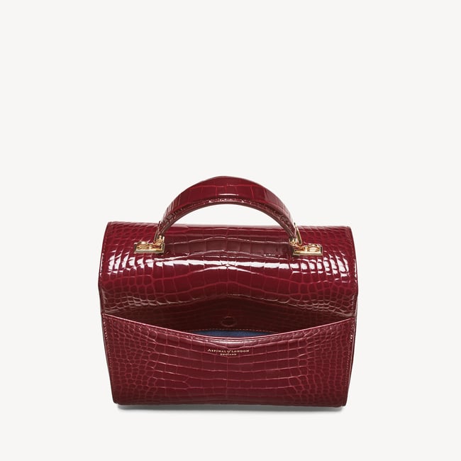 Mayfair® Merlot Patent Croc