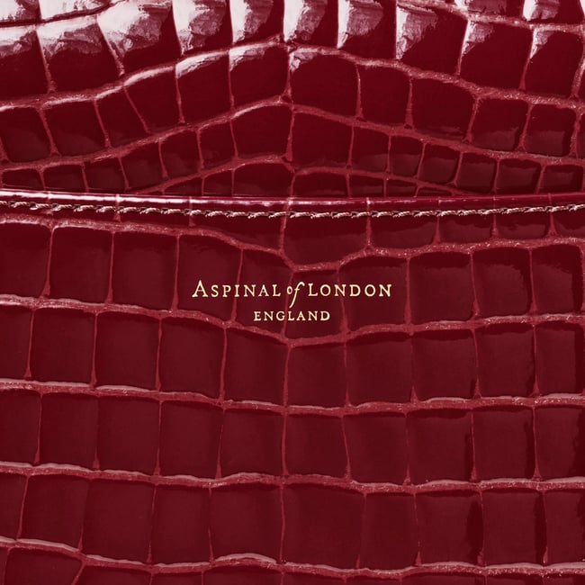 Mayfair® Merlot Patent Croc