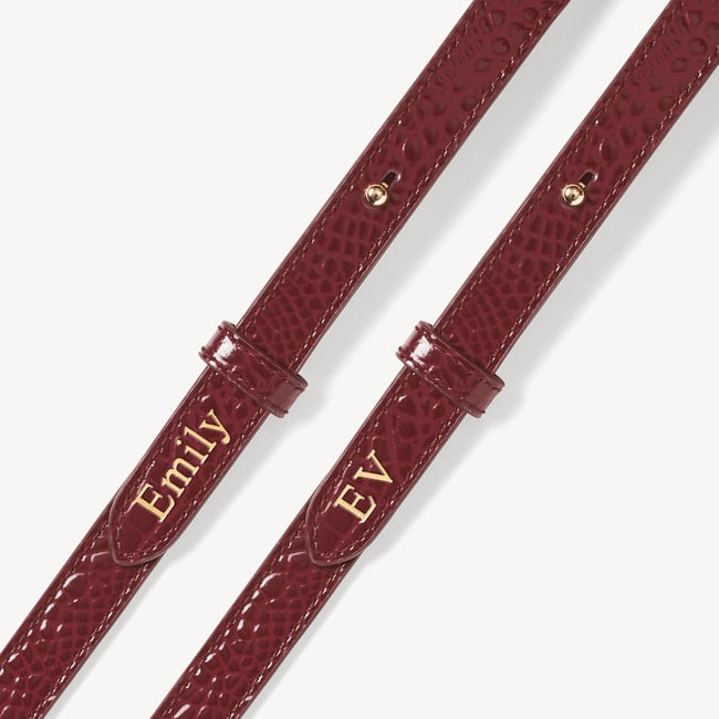 Mayfair® Merlot Patent Croc