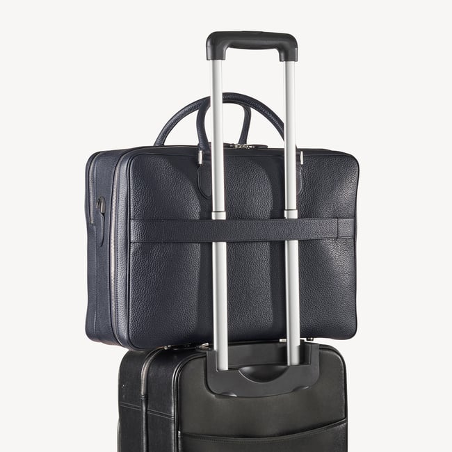 48 Hour Mount Street Travel Bag Navy Pebble