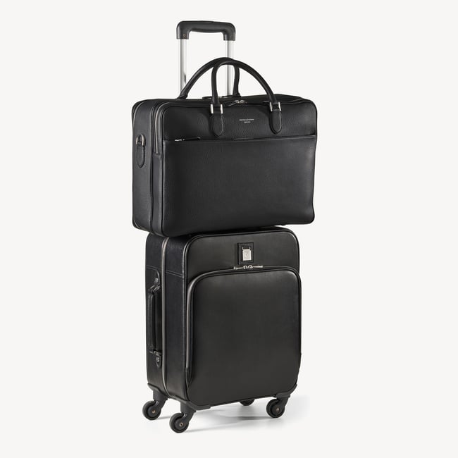 48 Hour Mount Street Travel Bag Black Pebble