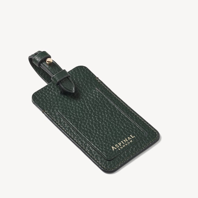 Luggage Tag Alpine Green Pebble