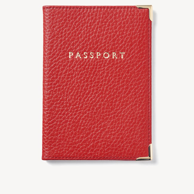 Zipped Travel Collection Cardinal Red Pebble