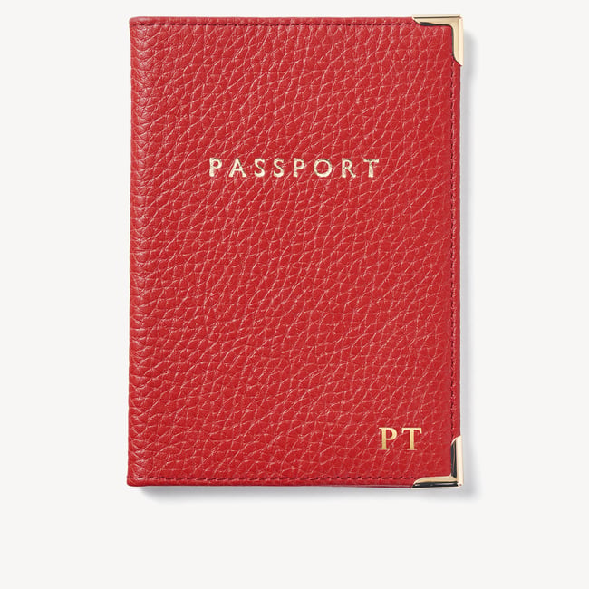 Zipped Travel Collection Cardinal Red Pebble