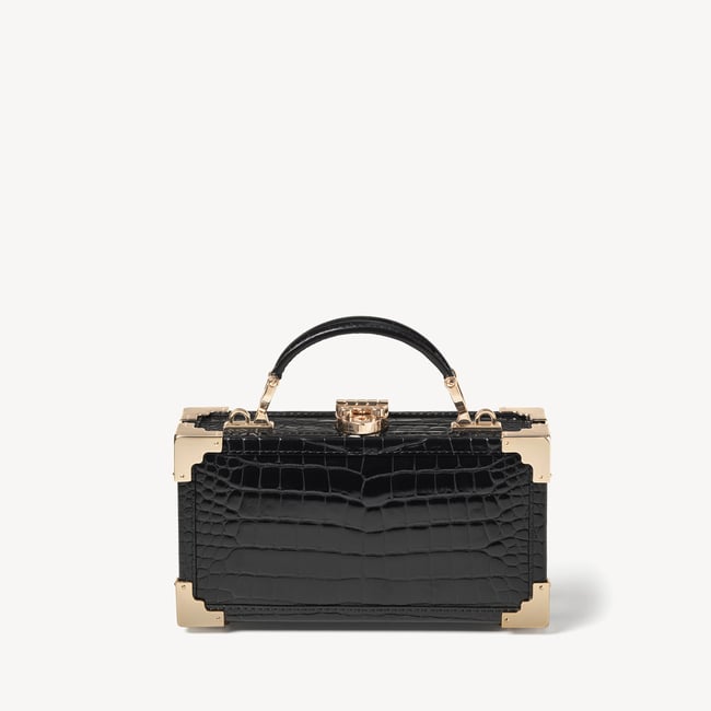 Trinket Box Black Velvet
