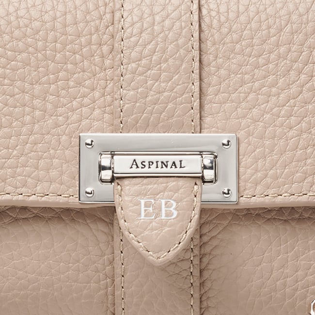 Micro Lottie Crossbody Soft Taupe Pebble